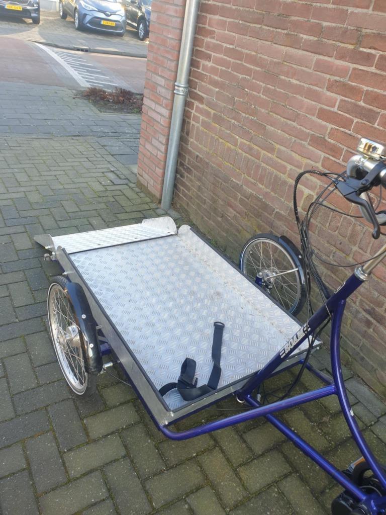 Roam rolstoeltransportfiets - Nieuwe Elektr. Ondersteuning, Fietsen en Brommers, Fietsen | Driewielfietsen, Ophalen of Verzenden