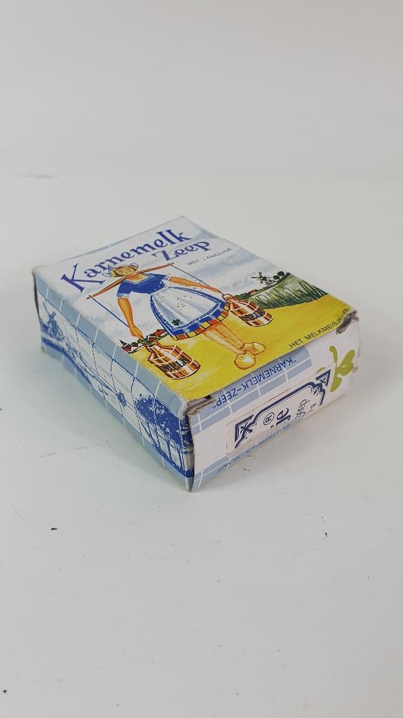 Doosje Melkmeisje Karnemelk Zeep, vintage. 4C7, Tweedehands verkoop, Tweedehands verkoop, Gebruikt, Geen@idee.nl