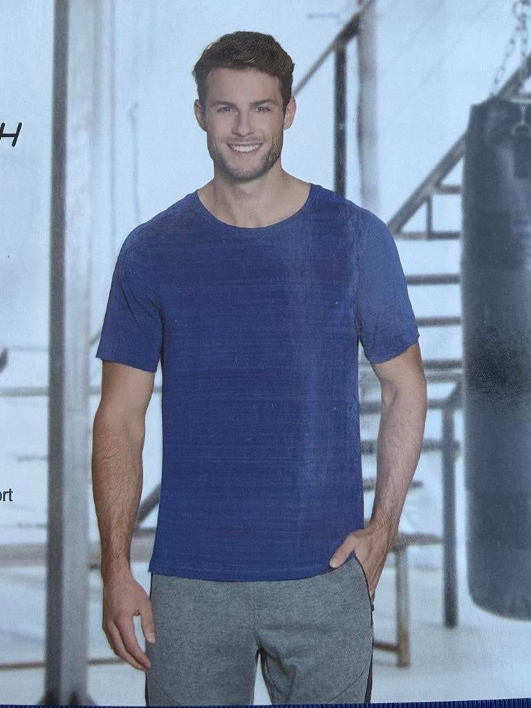 Active Touch Trainingsshirt - Maat L - Blauw, Kleding | Heren, Ophalen of Verzenden, Nieuw, Blauw