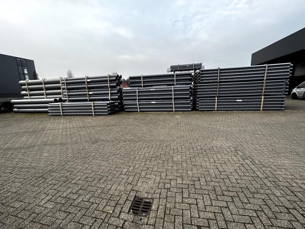 Pvc pe pp buis buizen 110 125 160 200 250 315 400 500 630, Ophalen, Afvoer, Pvc, 4 tot 6 meter