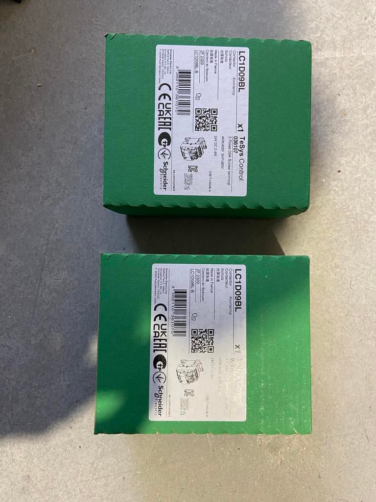 Schneider Electric LC1D09BL Magneetschakelaar, Hobby en Vrije tijd, Elektronica-componenten, Ophalen of Verzenden, Nieuw