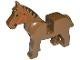 Lego Castle Paard Bruin 4493c01pb01, Kinderen en Baby's, Speelgoed | Duplo en Lego, Zo goed als nieuw, Lego, Losse stenen, Ophalen of Verzenden