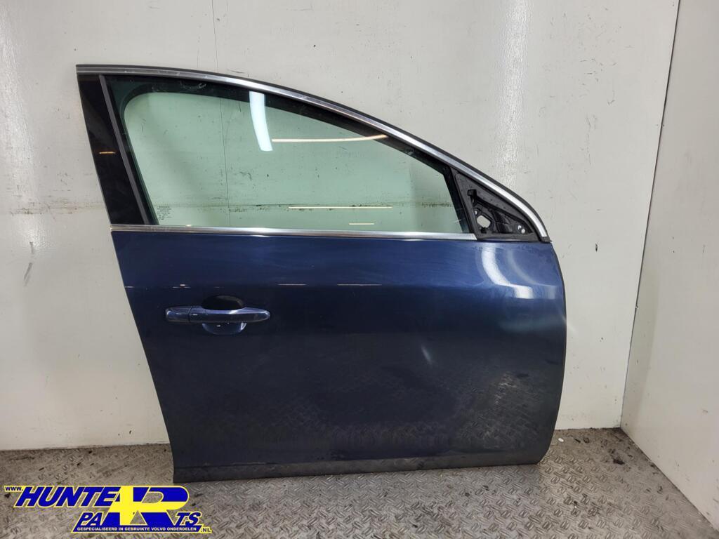 Portier RV blauw 498 Volvo V60 I ('10-'18) 31352778, Gebruikt, Deur, Ophalen of Verzenden, Volvo