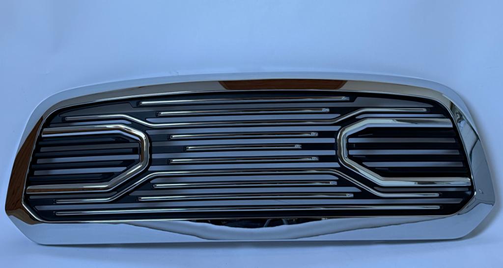 Grill Dodge RAM 1500 chrome longhorn 2013-2018, Auto-onderdelen, Ophalen of Verzenden, Nieuw, Dodge, Bumper