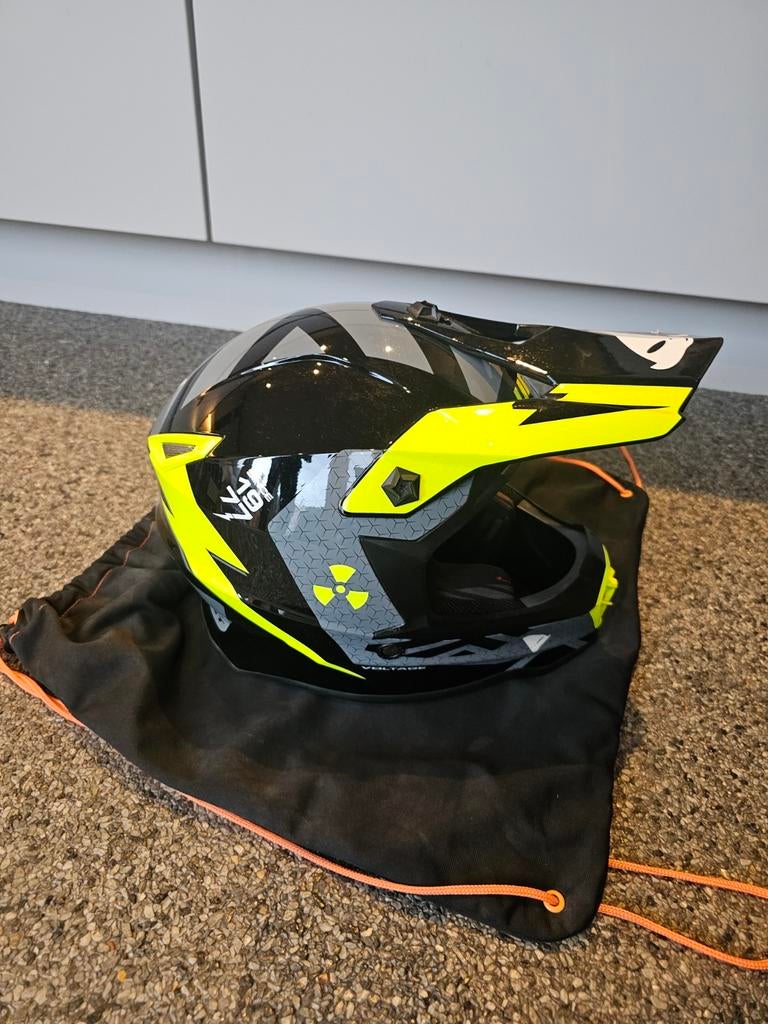 Kinderhelm - veiligheid voorop! Een keer gedagen, Fietsen en Brommers, Brommerhelmen, Ophalen of Verzenden, Zo goed als nieuw