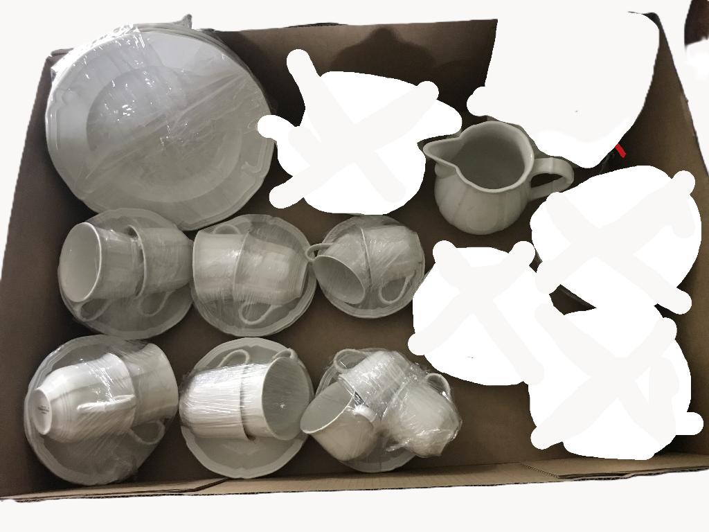 Villeroy & boch servies delen manoir offwhite kleur 31 delig, Huis en Inrichting, Keuken | Servies, Ophalen, Nieuw, Effen, Kop(pen) en/of Schotel(s)