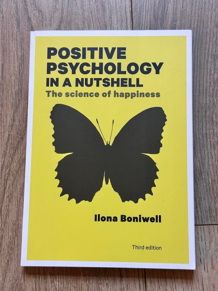 Positieve psychologie, Boeken, Ophalen of Verzenden, Zo goed als nieuw, Sociale psychologie