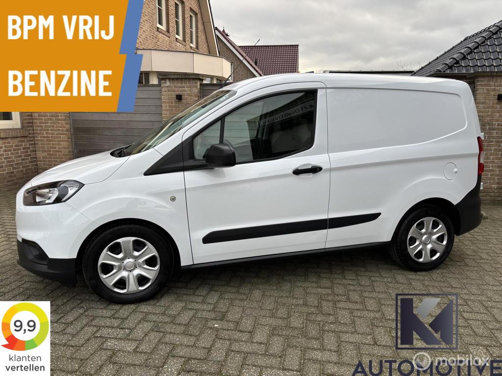 Ford Transit Courier 1.0 EcoBoost|Airco|Dealer ond|BPM Vrij, Stof, Bluetooth, Wit, Bedrijf
