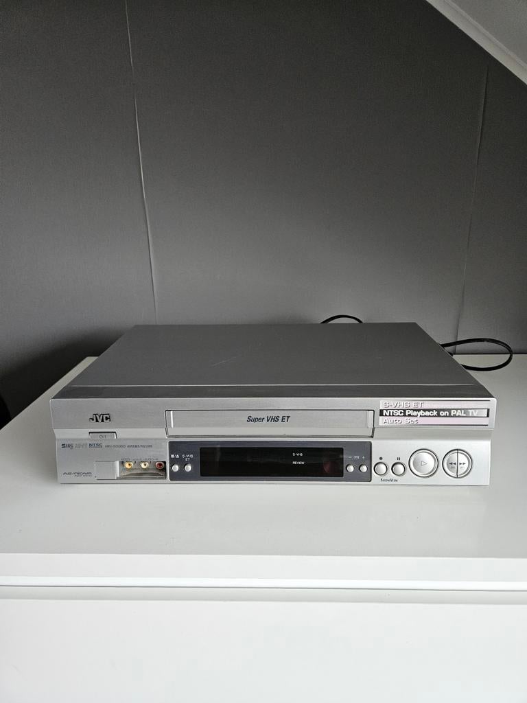 JVC HR-S5950 Super VHS videorecorder, Ophalen of Verzenden, Gebruikt, VHS-speler of -recorder