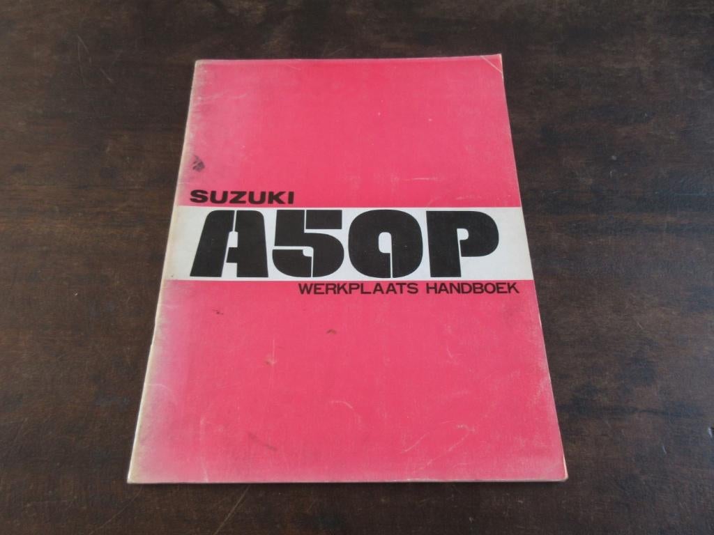 Suzuki A50P werkplaatshandboek manual handleiding, Ophalen of Verzenden, Suzuki