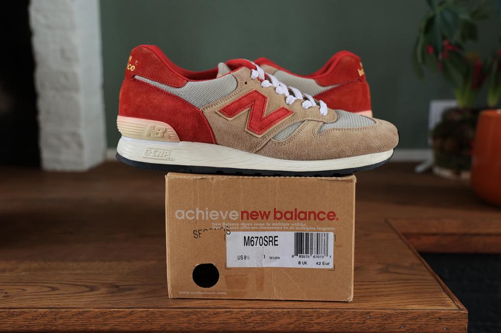 New balance 670 sre vintage 55 rare patta supreme 991 992, Kleding | Heren, Schoenen, Overige kleuren, Ophalen of Verzenden, Sneakers of Gympen