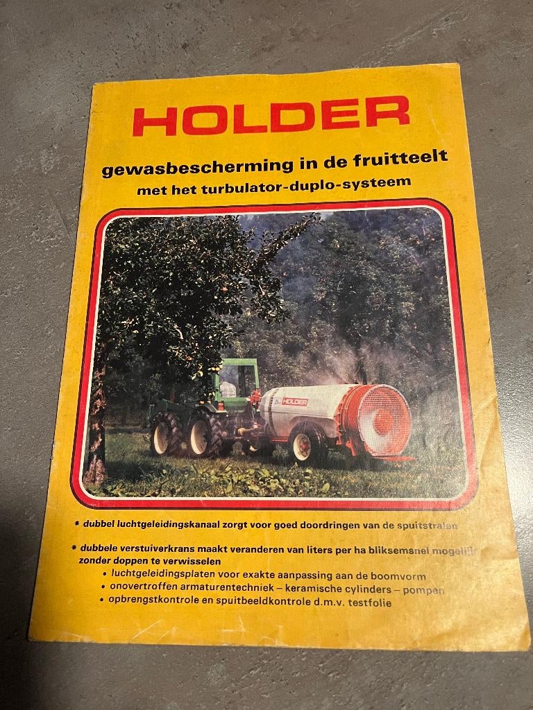 Holder gewasbescherming in de fruitteelt, Boeken, Ophalen of Verzenden, Gelezen, Onbekend
