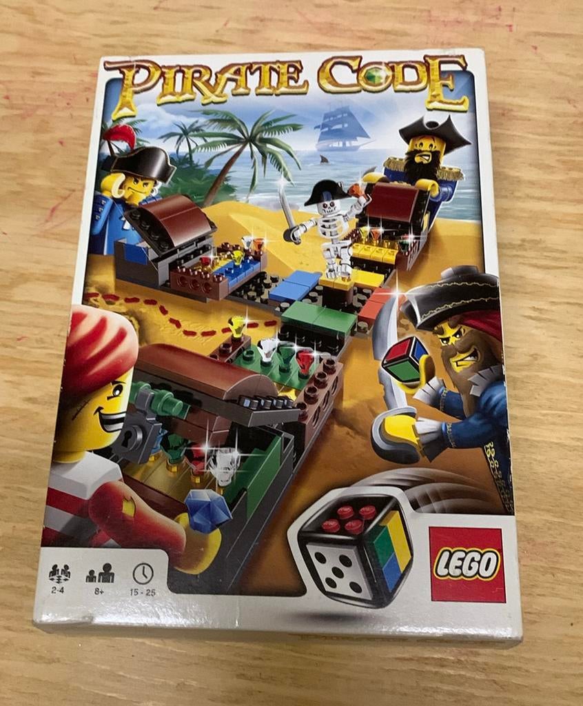 Pirate code lego spel, Hobby en Vrije tijd, Gezelschapsspellen | Overige, Ophalen of Verzenden, Gebruikt
