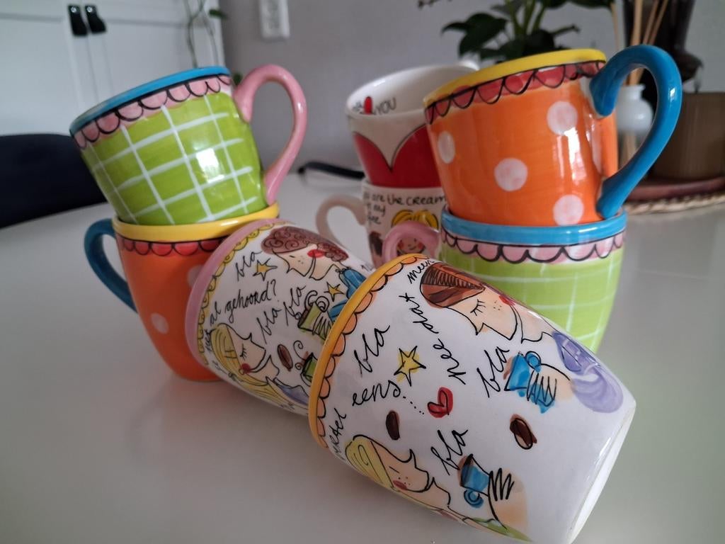 Blond Amsterdam koffiebekers(klein), Blond Amsterdam, Ophalen of Verzenden, Zo goed als nieuw, Kop(pen) en/of Schotel(s)