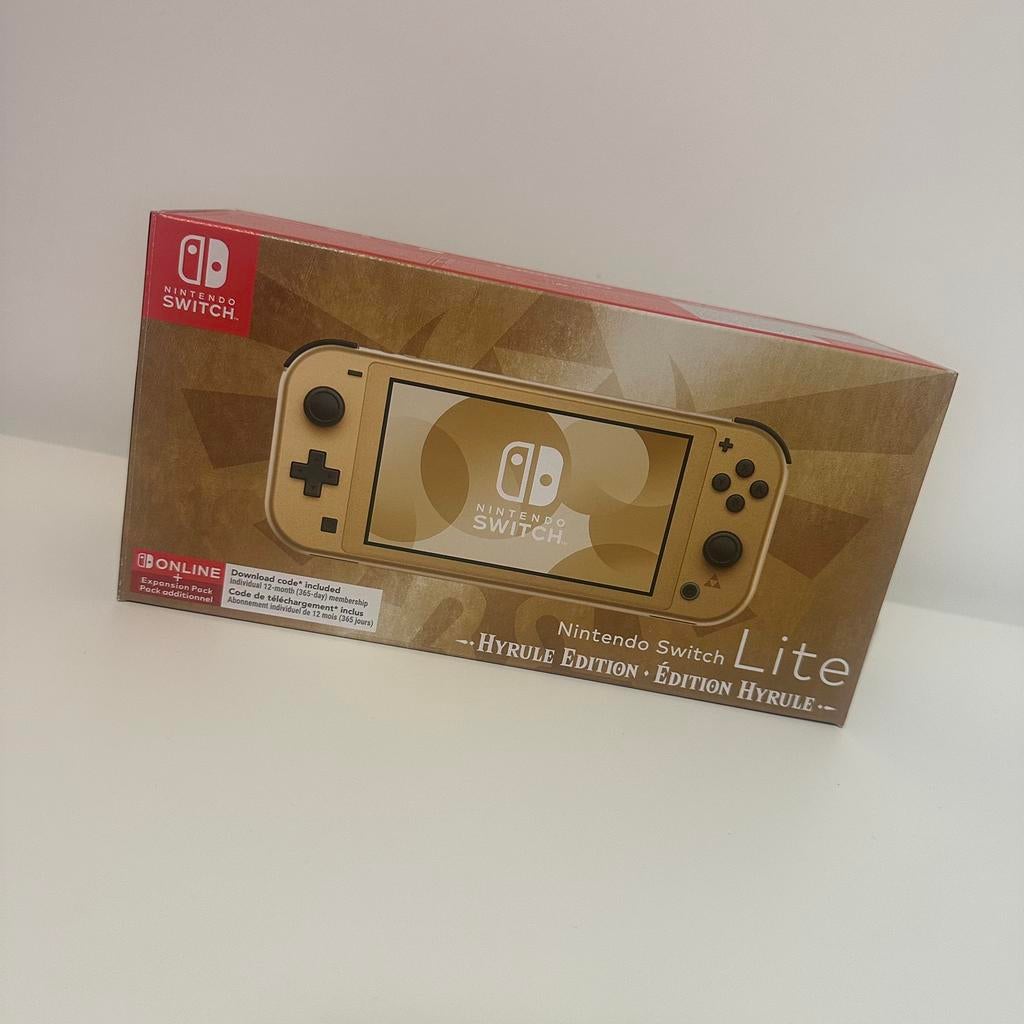 Nintendo Switch Lite Hyrule Edition (sealed), Spelcomputers en Games, Spelcomputers | Nintendo Switch Lite, Ophalen of Verzenden