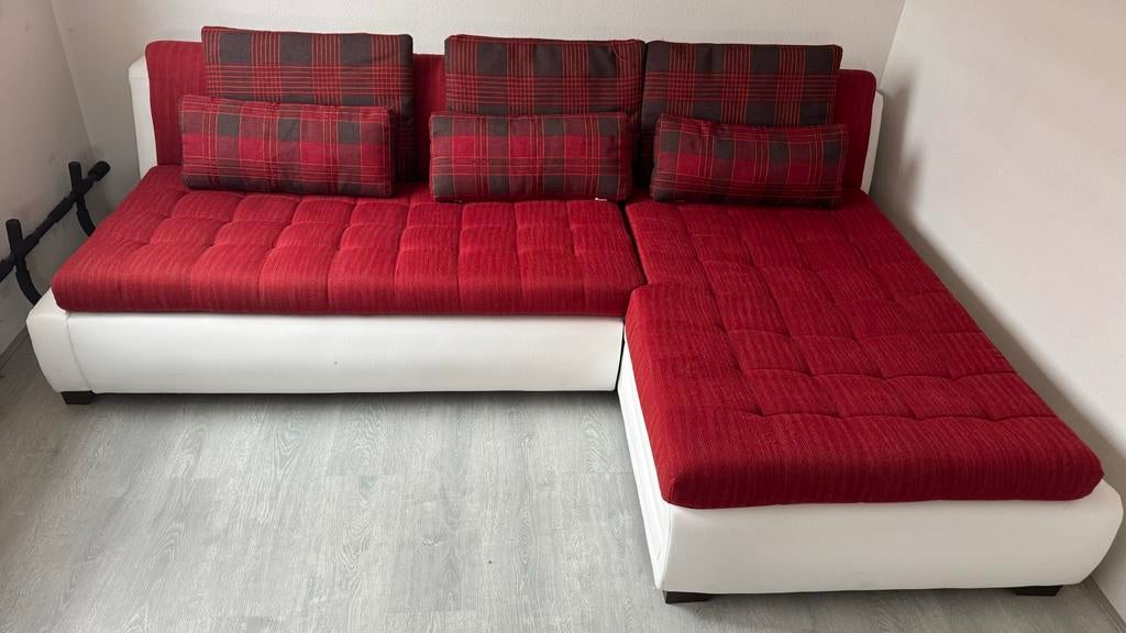 Istikbal Slaapbank Hoekbank - Comfortabel en Praktisch, Ophalen, 250 tot 300 cm, Gebruikt, Hoekbank