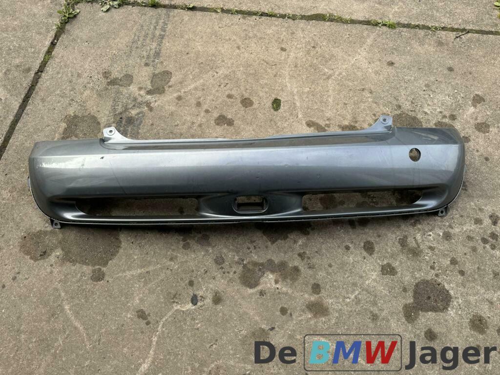 Achterbumper dark silver Mini R53 Cooper S 51120029957, Auto-onderdelen, Carrosserie en Plaatwerk, Bumper, Mini, Achter, Gebruikt