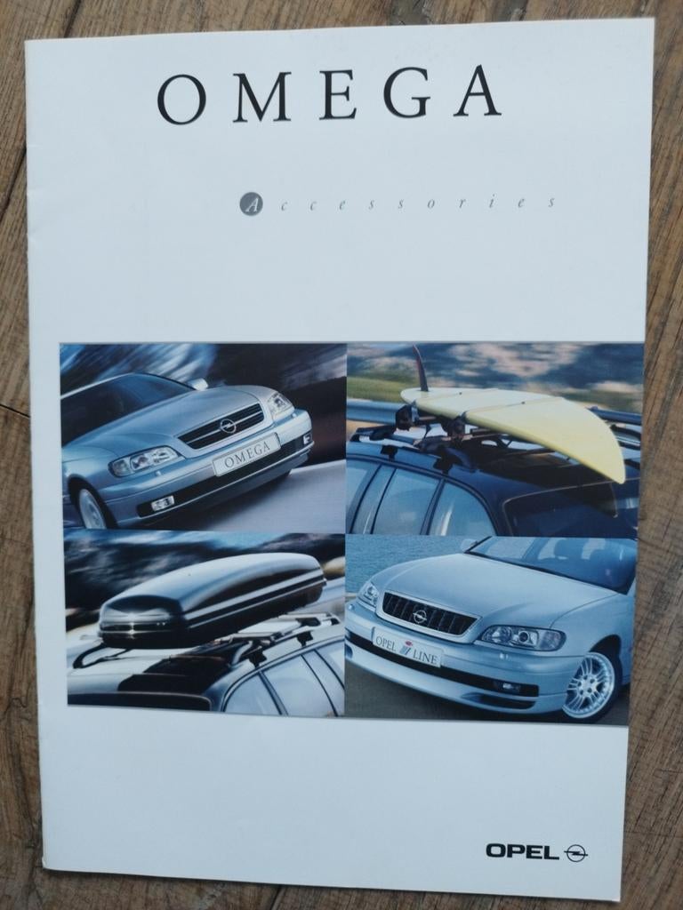 Opel Omega Accessoires Brochure - 1999, Boeken, Auto's | Boeken, Opel, Zo goed als nieuw, Opel, Ophalen of Verzenden