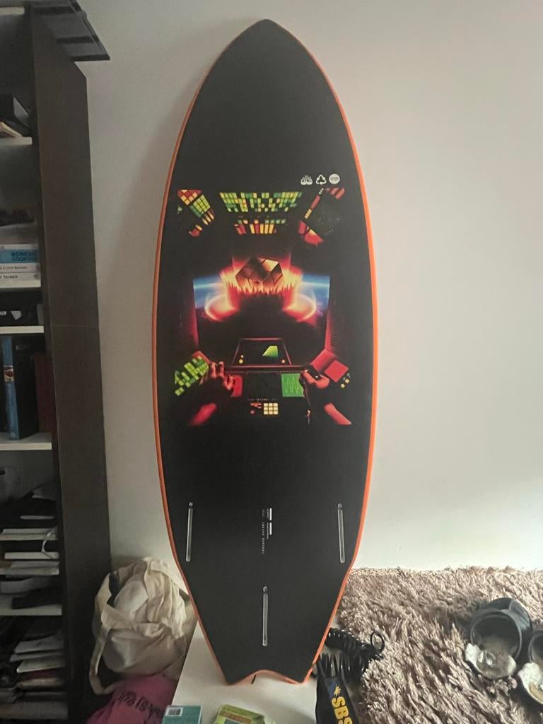 Surfboard, Watersport en Boten, Golfsurfen, Ophalen of Verzenden, Gebruikt, Shortboard, Met vinnen