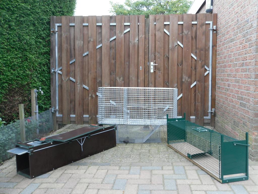 Vangkooien voor ratten, konijnen, katten, honden, duiven enz