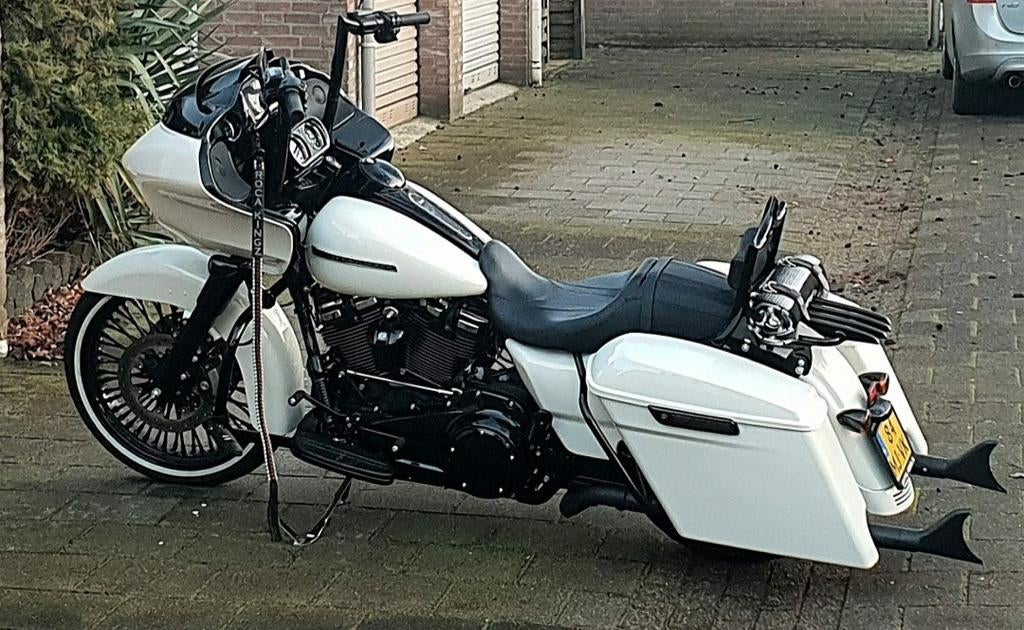 Mexican Style Samson Fish Tail Exhaust  (36" Cholos), Motoren, Ophalen, Gebruikt