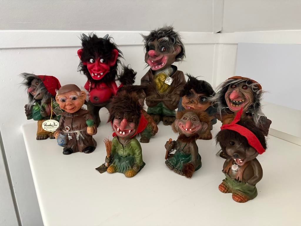 HEICO trollen bobblehead verzameling, Verzamelen, Poppetjes en Figuurtjes, Ophalen, Zo goed als nieuw