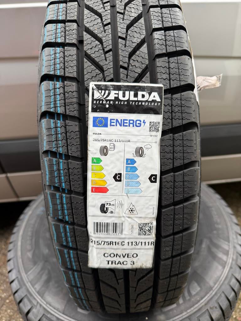 Fulda Conveo Trac 3 Winterbanden 215/75R16C, 16 inch, Nieuw, Band(en), Bestelwagen