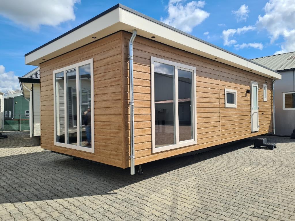 Nieuwe Luxe Caravan/Chalet, Caravans en Kamperen, Tot en met 4