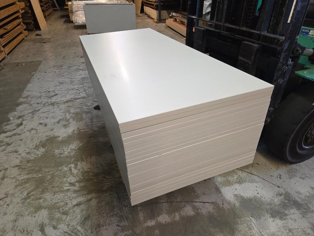 Gebruikte Bureaubladen / werkbladen 80 x 180 cm, Doe-het-zelf en Verbouw, Platen en Panelen, Ophalen, Zo goed als nieuw, Overige materialen