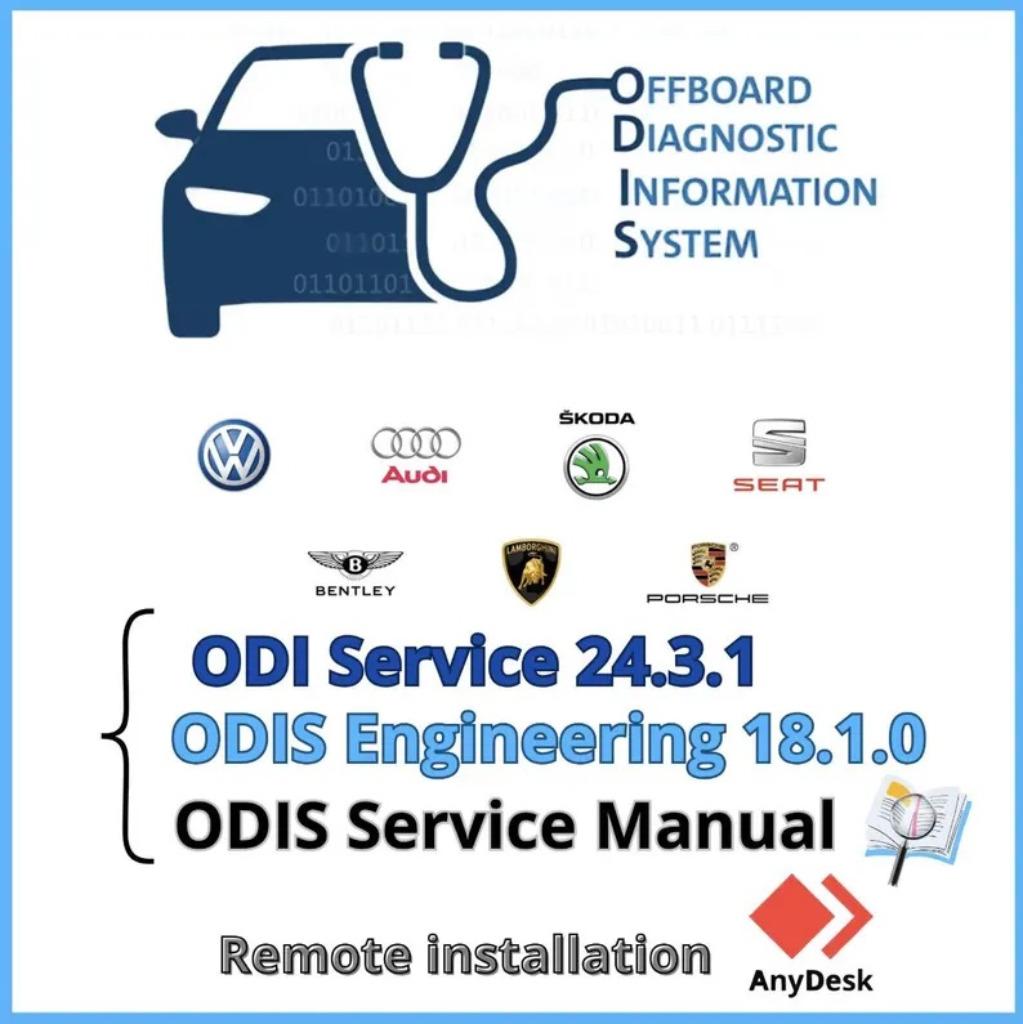 ODIS S 24 + ODIS E 18 2025 voor VAS6154 | USB STICK, Auto diversen, Handleidingen en Instructieboekjes, Ophalen of Verzenden