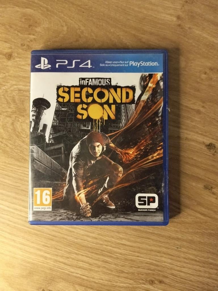 InFamous Second Son PS4 - Zo goed als nieuw!, Spelcomputers en Games, Games | Sony PlayStation 4, Ophalen of Verzenden, Zo goed als nieuw