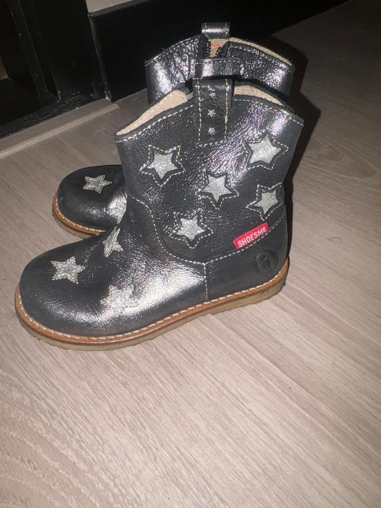 Nieuw staat lederen meisjes laarzen shoesme 24, Ophalen of Verzenden, Zo goed als nieuw, Meisje, Laarzen