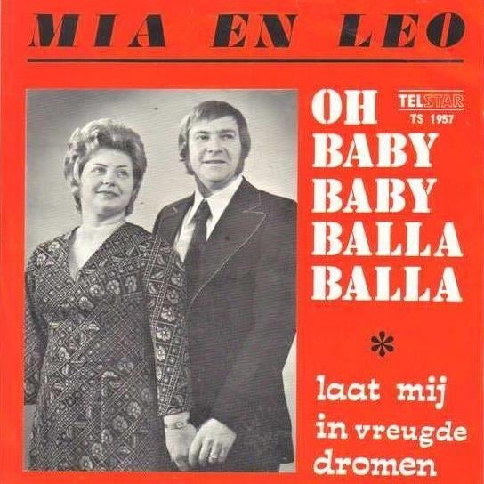 Vinylsingles mia en leo gezocht, Cd's en Dvd's, Vinyl | Nederlandstalig, Ophalen of Verzenden, Zo goed als nieuw, Overige formaten