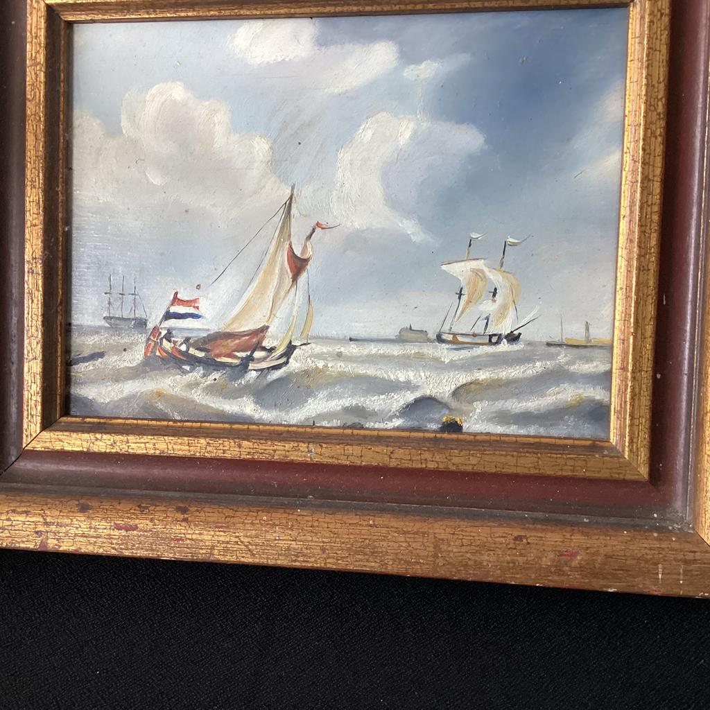 Zeegezicht, Ophalen