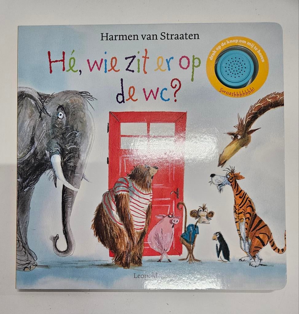 Harmen van Straaten - Hé, wie zit er op de wc?, Ophalen of Verzenden, Zo goed als nieuw, Harmen van Straaten
