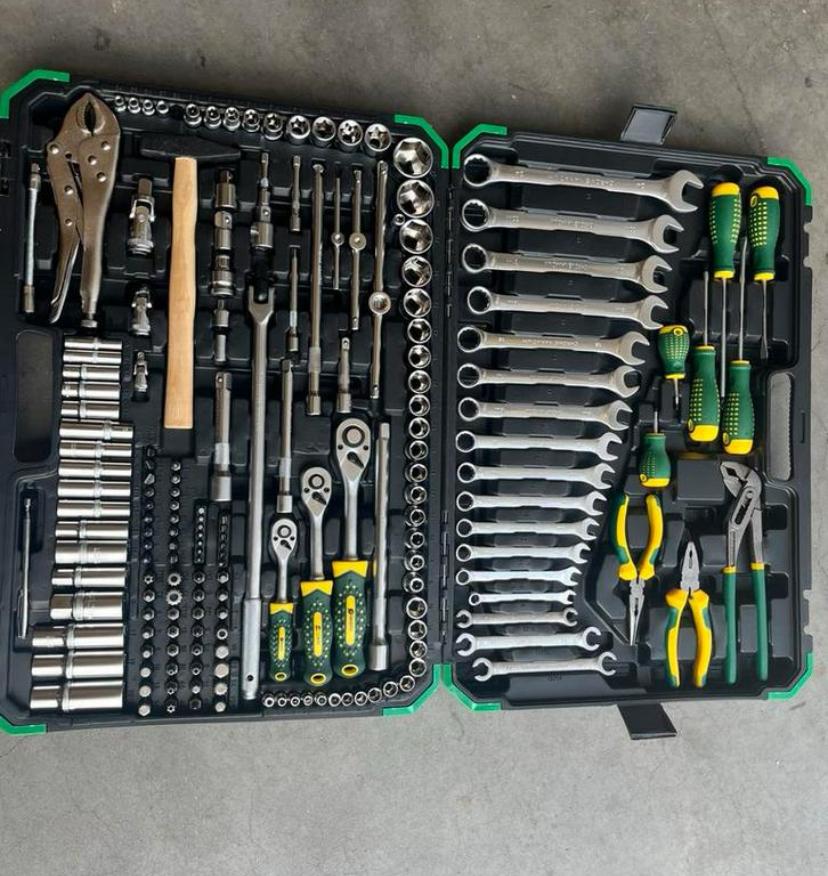 Nieuw stahlgruppe doppenset ratelset gereedschapsset 180 dlg, Auto diversen, Autogereedschap, Ophalen of Verzenden, Nieuw