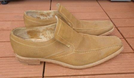 Loake type Leon mt.45 (UK10,5) licht bruin suede instappers, Kleding | Heren, Schoenen, Loafers, Bruin, Ophalen of Verzenden, Zo goed als nieuw