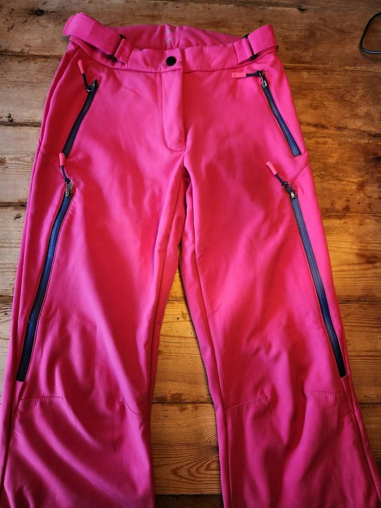 Fuchsia Skibroek Maat 36 - Nieuwstaat!, Kleding | Dames, Wintersportkleding, Ophalen of Verzenden, Zo goed als nieuw, Maat 36 (S)