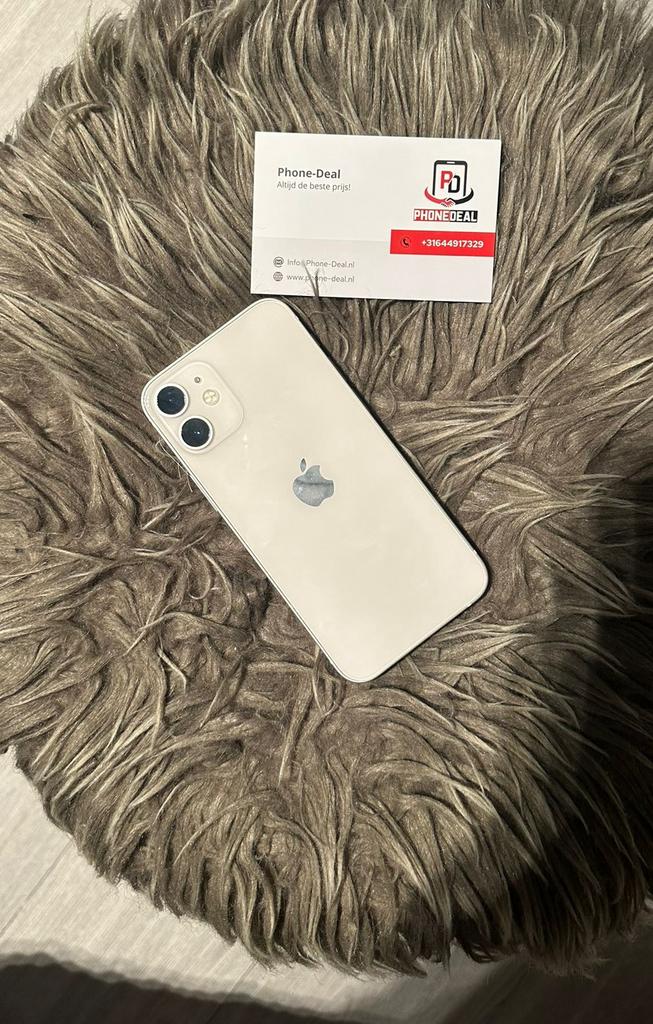 iPhone 12 mini 128 gb wit gebruikt, 128 GB, IPhone 12 Mini, Zwart, Ophalen of Verzenden