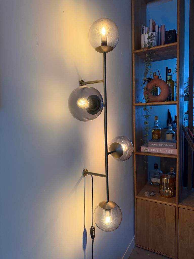 Bolia Orb Wandlamp - Messing, Huis en Inrichting, Ophalen, Zo goed als nieuw, Metaal