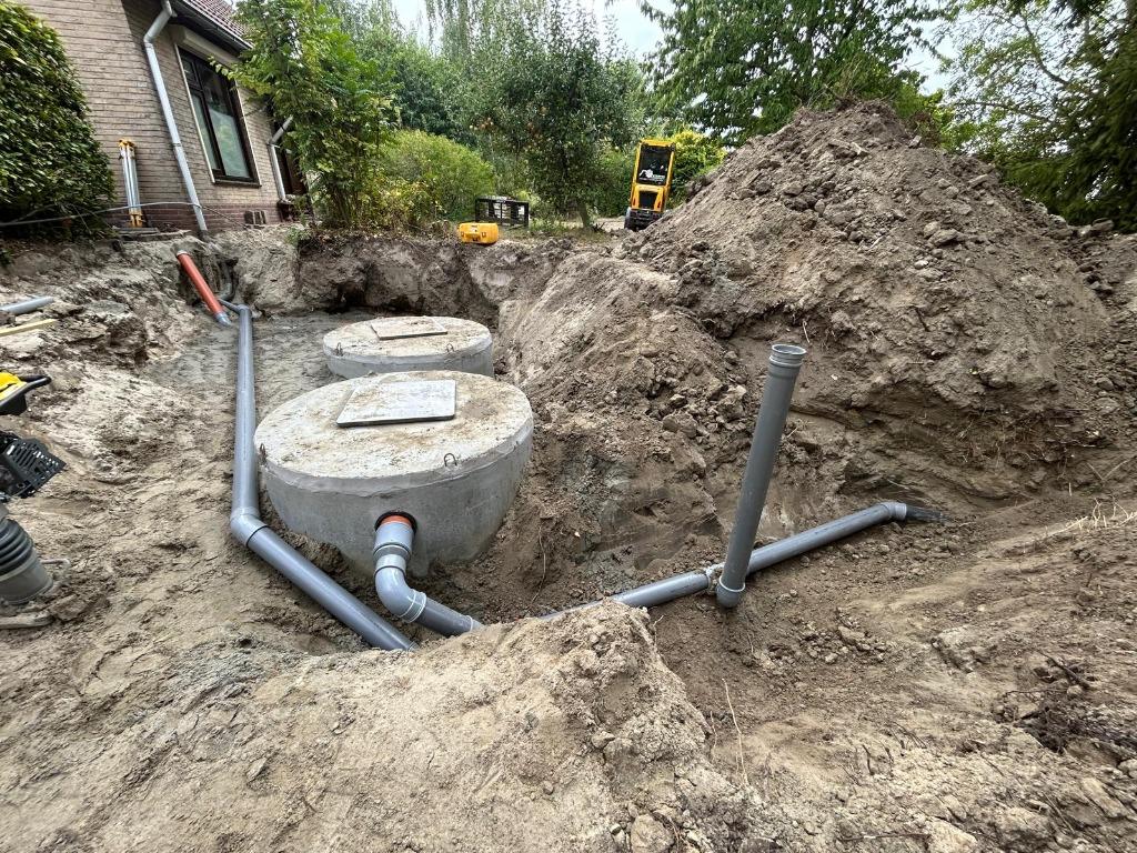 plaatsen septic/iba tank, Garantie, Verbouw of Aanbouw