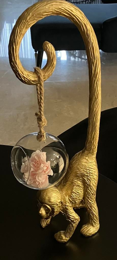 Gouden aap 🐵, Huis en Inrichting, Woonaccessoires | Overige, Ophalen of Verzenden, Zo goed als nieuw