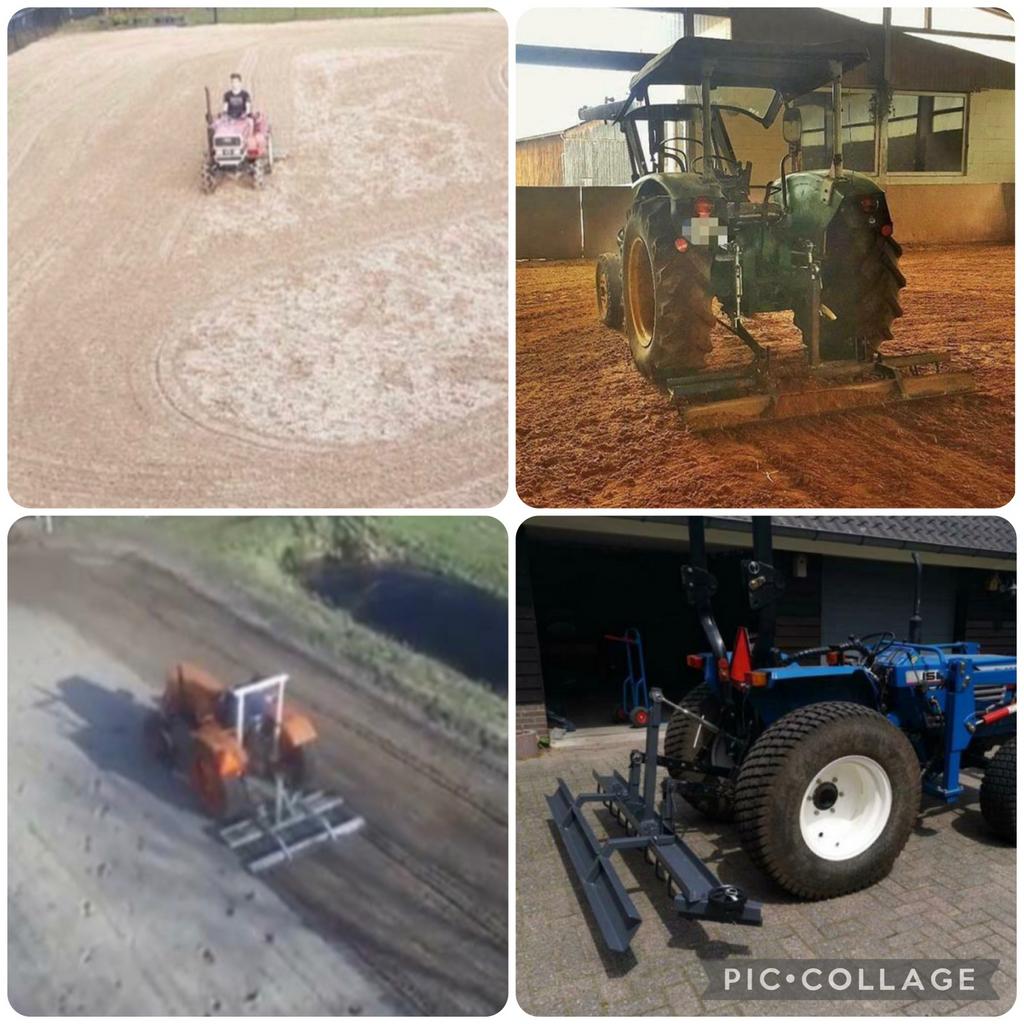 Nieuwe gegalvaniseerde manegevlakker / baksleep Tractor, Zakelijke goederen, Agrarisch | Werktuigen, Ophalen of Verzenden