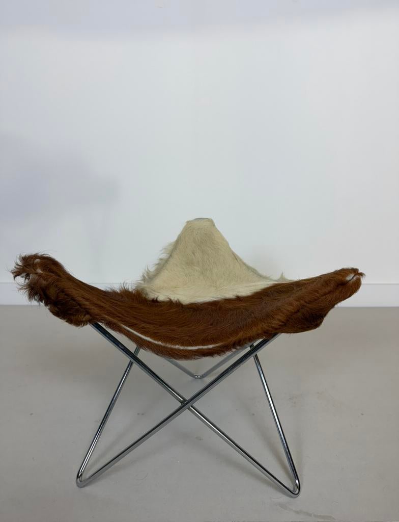 Mid-century vlinderkruk / butterfly kruk – BFK stijl, Huis en Inrichting, Woonaccessoires | Krantenbakken en Lectuurbakken, Ophalen of Verzenden
