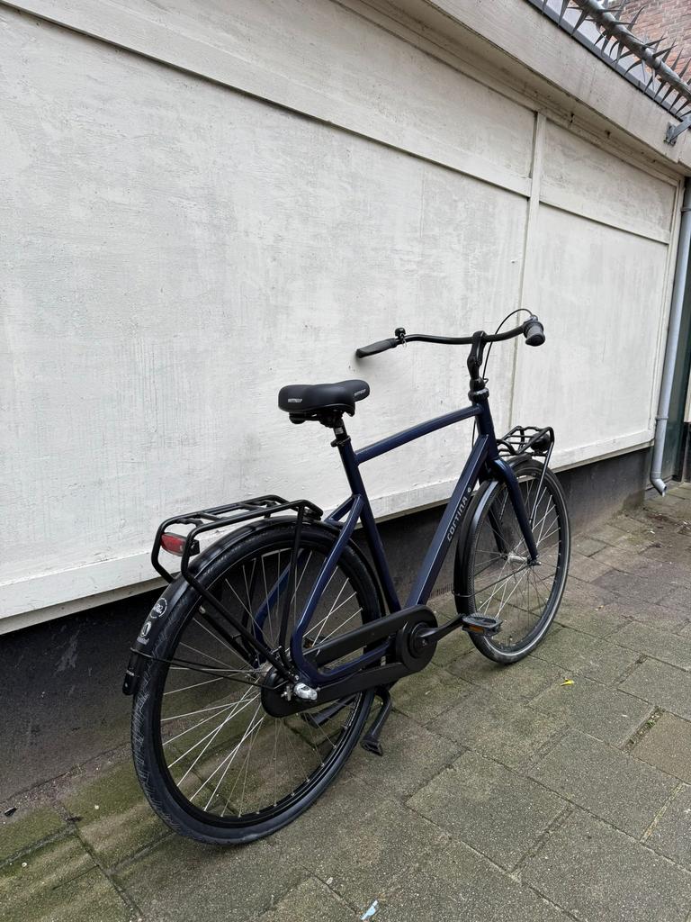Cortina common heren fiets 61cm 3 versnellingen, Fietsen en Brommers, Fietsen | Dames | Damesfietsen, Ophalen of Verzenden, Zo goed als nieuw