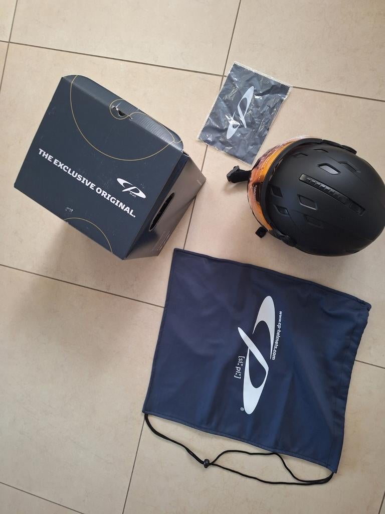 CP Carao+ Skihelm Maat S en M - Nieuw in doos, Nieuw, Kleding, Skiën, Minder dan 100 cm