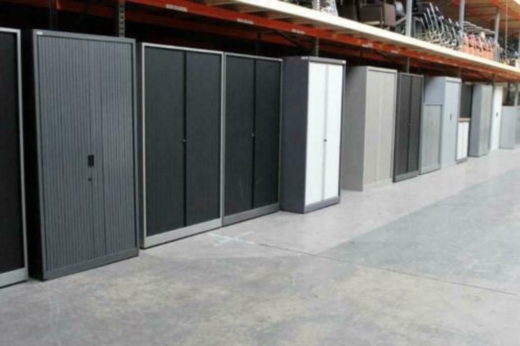 Vanaf € 65,- !! Roldeurkasten, Garagekasten, Archiefkasten, Gebruikt, 150 tot 200 cm, Meerdere deuren, Ophalen of Verzenden