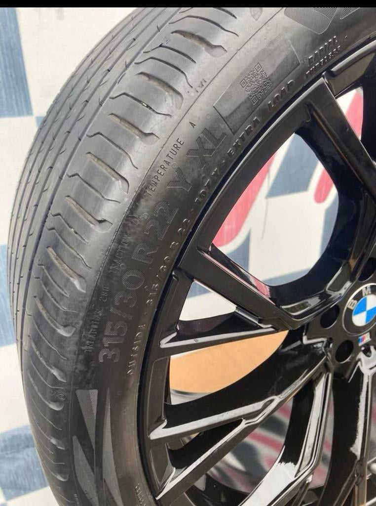 22 inch BMW X5 G05 velgen 5x112 + continental banden, Auto-onderdelen, Ophalen of Verzenden, Nieuw, Overige maten, Zomerbanden