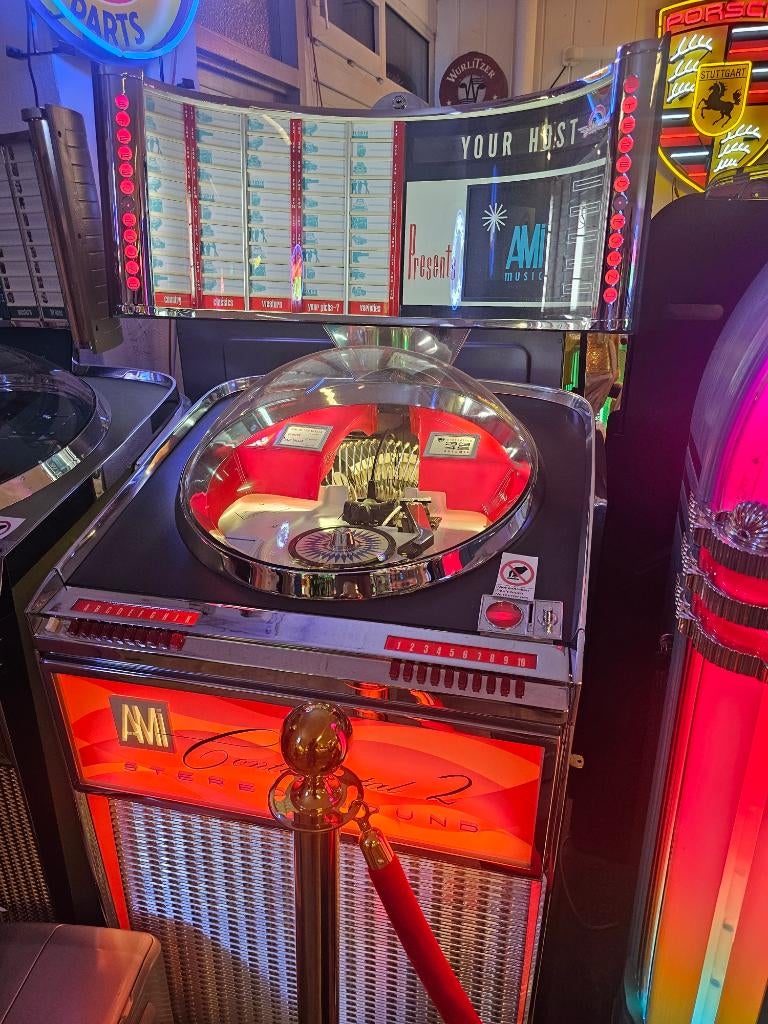 Ami continental, Verzamelen, Automaten | Jukeboxen, 1950 tot 1960, Zo goed als nieuw, Ami, Ophalen