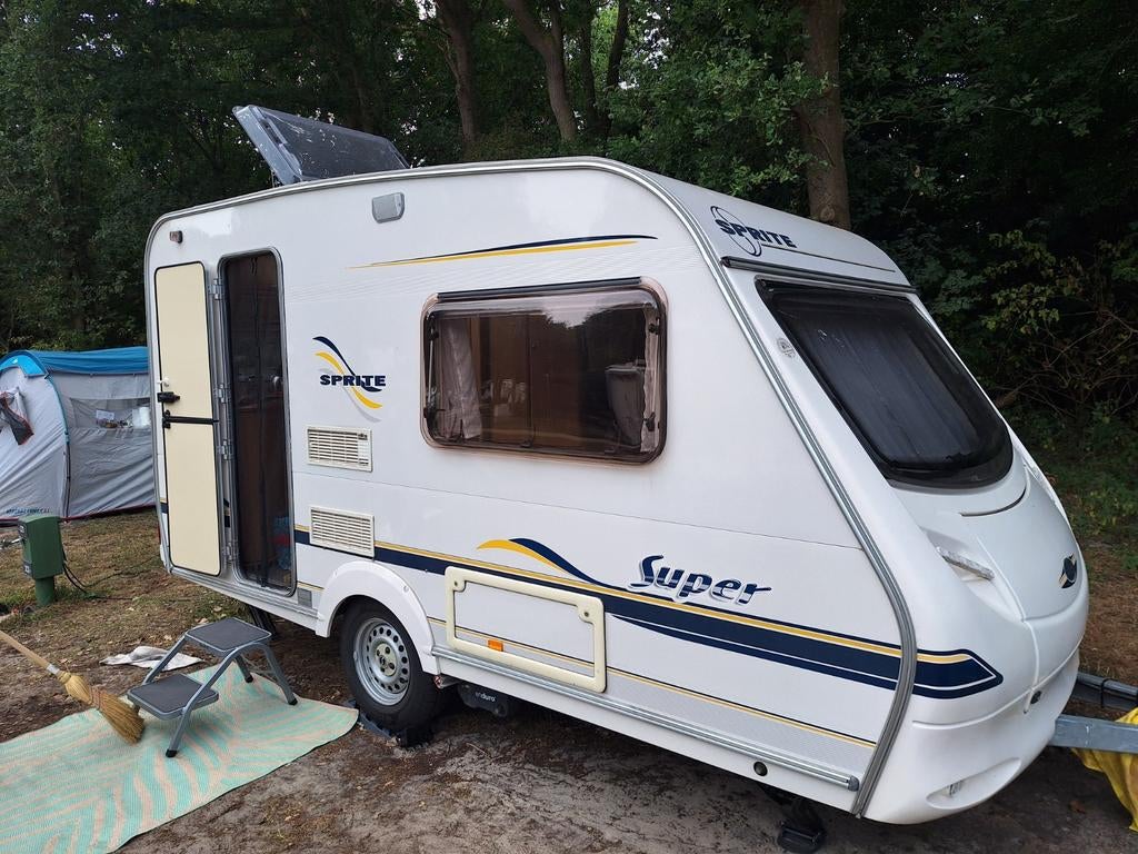 Sprite super 2003, Caravans en Kamperen, Caravans, Standaardzit, Tot en met 2, Particulier, Sprite